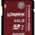 MEMORY SDXC 64GB UHS-I U3/SDA3/64GB KINGSTON